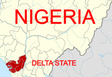 DELTA STATE MAP