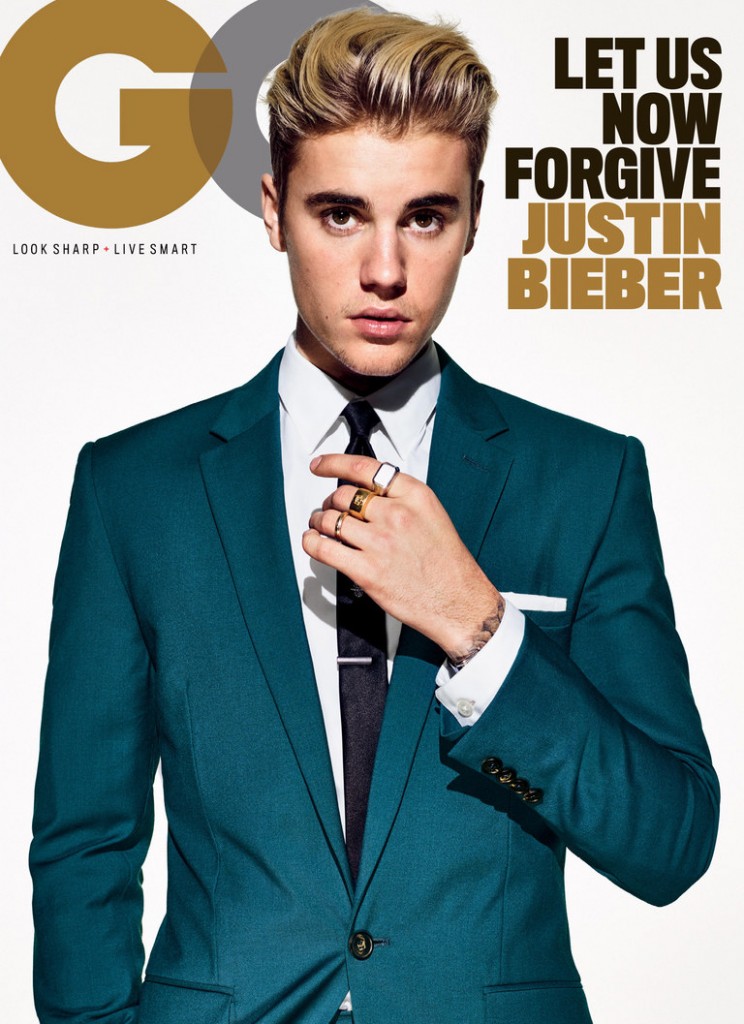 GQ Magazine Gentlemans Quarterly March 2016 Justin Bieber 