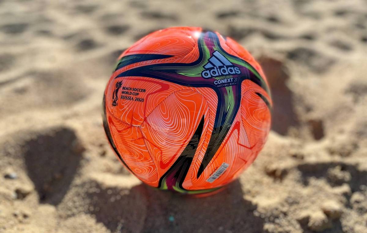 FIFA Releases Adidas Ball For Russia 2021 Beach Soccer World Cup