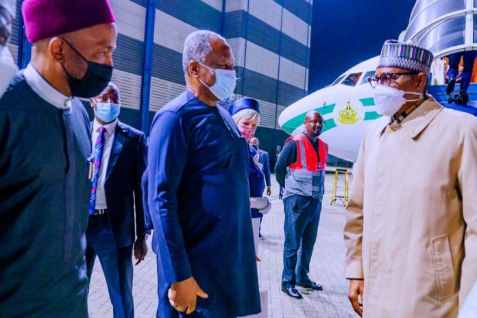 Nigeria's President Muhammadu Buhari 