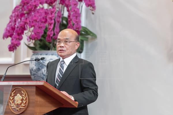 Taiwan Premier Su Tseng-chang