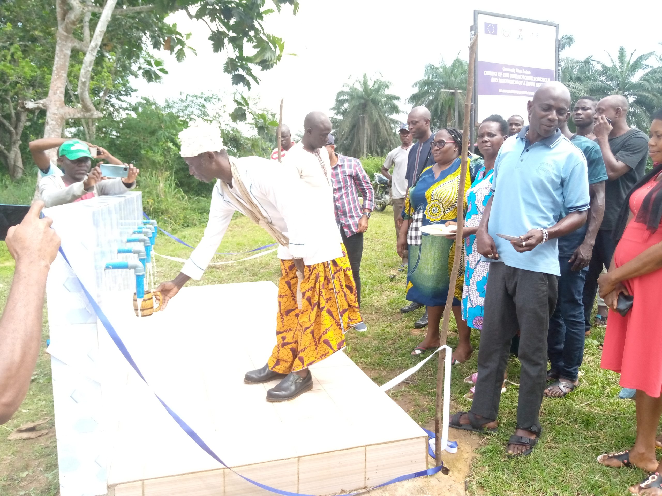 Project Inauguration at Bakassi Local goverment