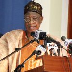 The Minister of Information and Culture, Alhaji Lai Mohammed