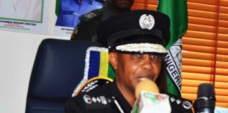 The Inspector General of Police (IGP), Usman Alkali Baba