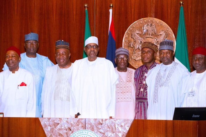 Buhari hosts Ministers in government in State House