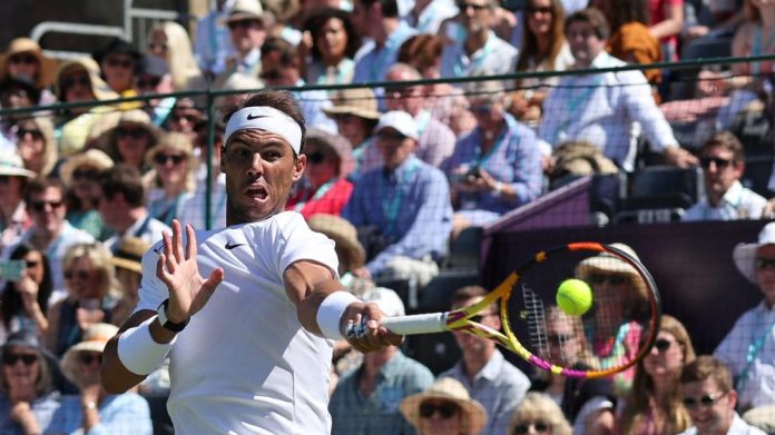 Nadal Makes Winning Return To Grass In Straight Sets Victory Over Wawrinka