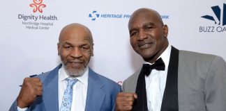 Mike Tyson and Evander Holyfield
