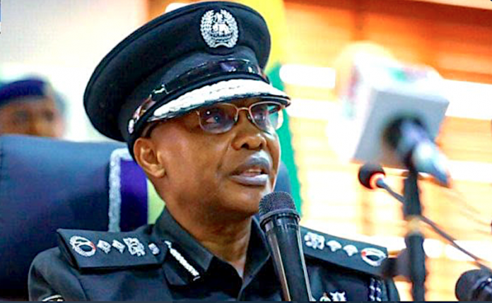 The Inspector-General of Police, Usman Alkali Baba