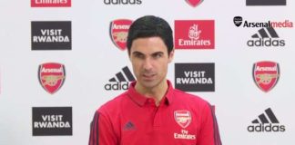 Arsenal manager Mikel Arteta