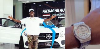 Comedian Nasty Blaq, Buys Diamond Watch Few Days After Unveiling New Mercedes-Benz