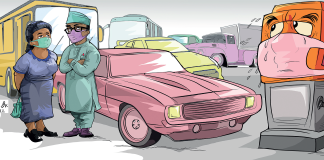 Fuel scarcity Caricature