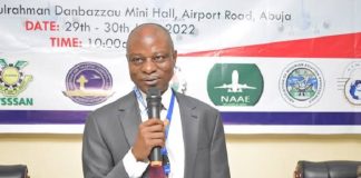 Acting Managing Director of the Nigerian Airspace Management Agency (NAMA), Matthew Lawrence Pwajok